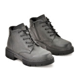 Дамски кларкове от сив набук Djesi grey