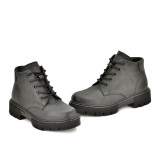 Дамски кларкове от сив набук Djesi grey