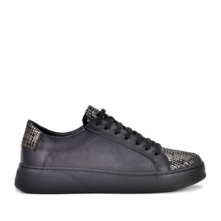 Дамски кецове Emili black silver