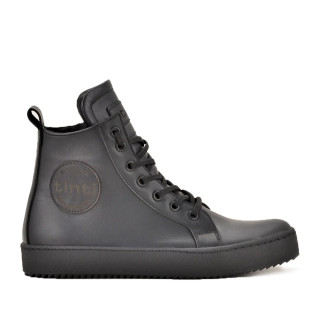 Дамски високи кецове Natali black