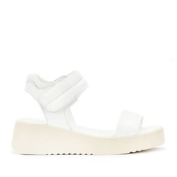 Дамски сандали на платформа Verona white